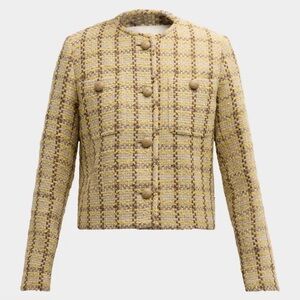 Lafayette 148 New York Button Down Woven Jacket